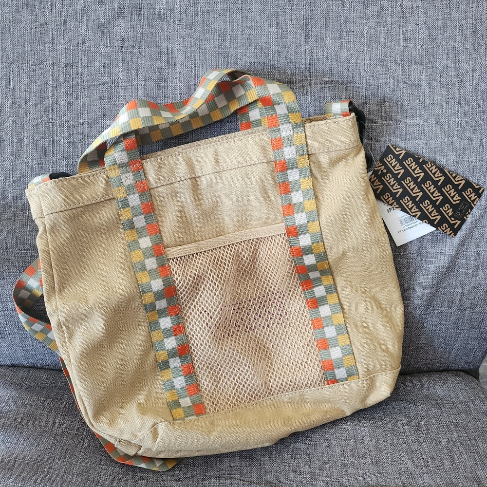 ✨NEW✨ Vans Tan Checkered Men's Bag